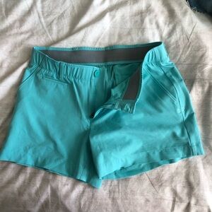 Under Armour Turquoise Golf Shorts
